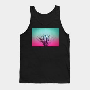 Maguey plant and color gradient photograph Tank Top